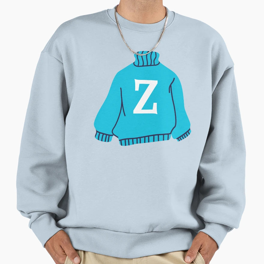 Letter Sweatshirt - Unique Graphic Unisex - T-Shirt, Sweatshirt, Hoodie