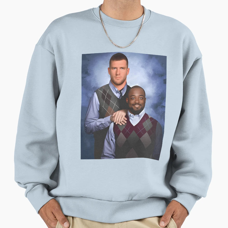 Mike Tomlin T J Watt Step Brothers Sweatshirt - Unique Graphic Men Women - T-Shirt, Sweatshirt, Hoodie