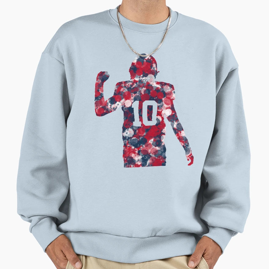 Splatter Mac Sweatshirt - Trendy Graphic for Adults - T-Shirt, Sweatshirt, Hoodie