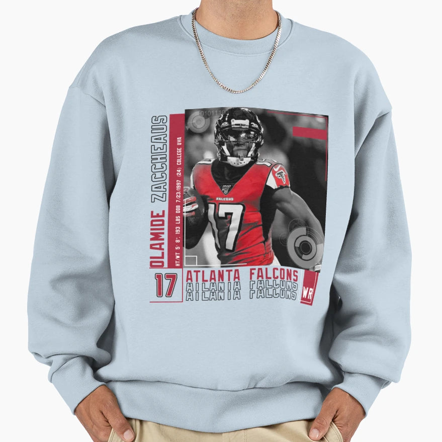 Olamide Zaccheaus Football Sweatshirt - Casual Everyday Wear Men Women - T-Shirt, Sweatshirt, Hoodie