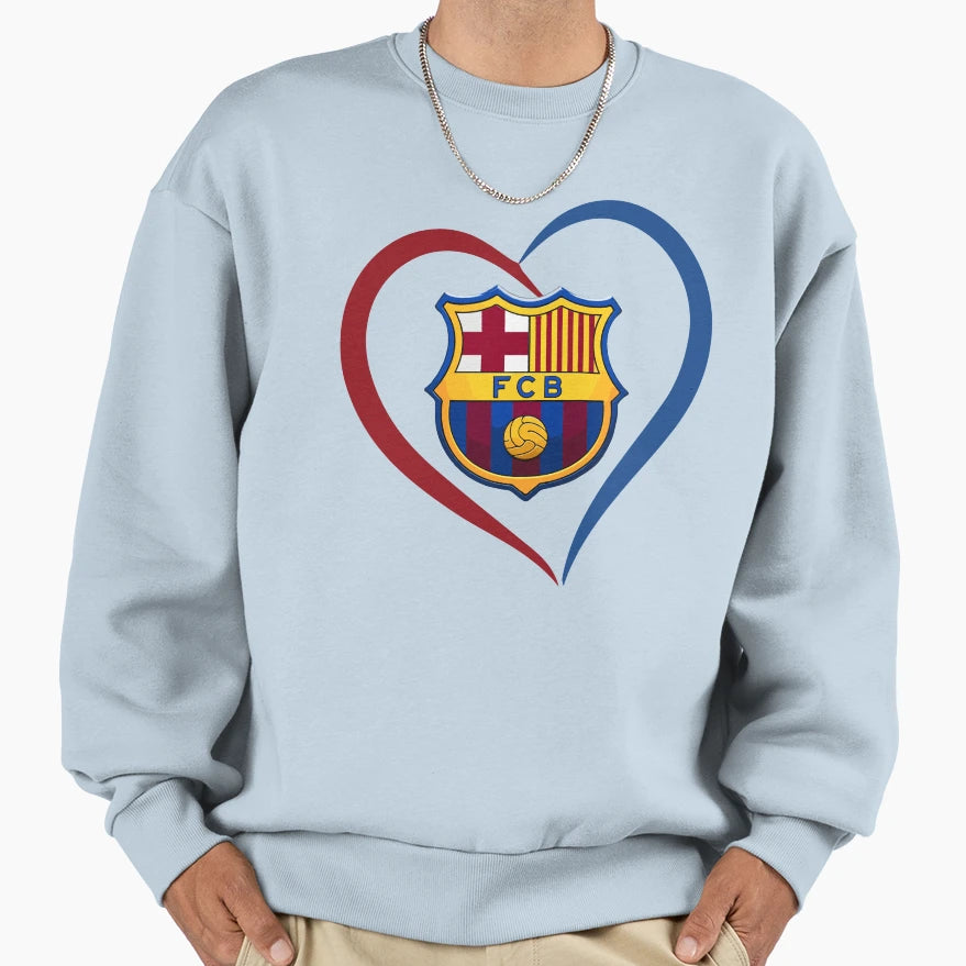 Barcelona Lovers Sweatshirt - Unique Graphic for Adults - T-Shirt, Sweatshirt, Hoodie