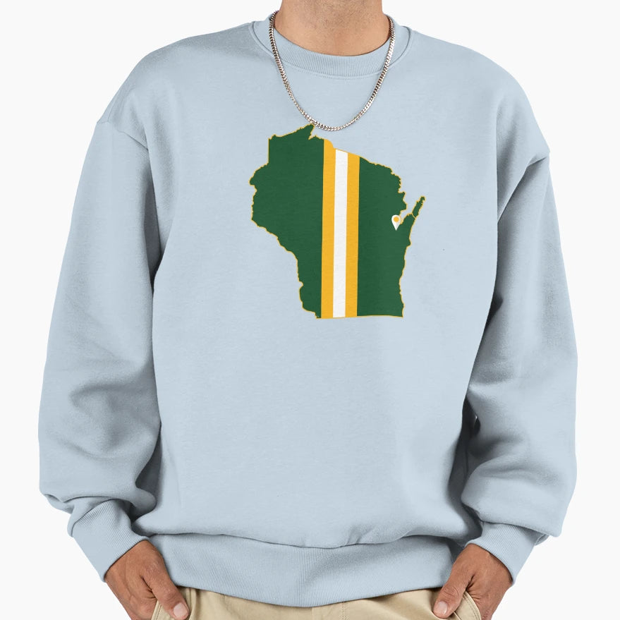 Green Bay Football Sweatshirt - Fun Novelty Design Men Women - T-Shirt, Sweatshirt, Hoodie