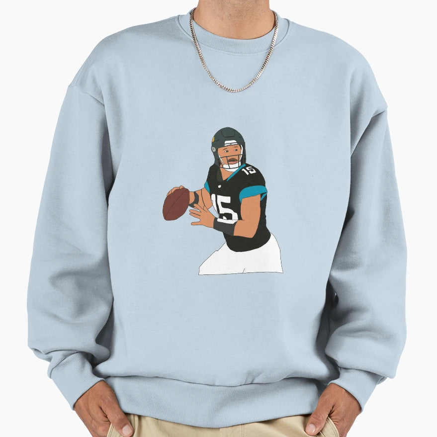 Jacksonville Jaguars Gardner Sweatshirt - Casual Everyday Wear for Adults - T-Shirt, Sweatshirt, Hoodie