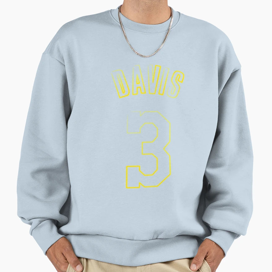 Anthony Davis Gold Sweatshirt - Fun Novelty Design for Adults - T-Shirt, Sweatshirt, Hoodie