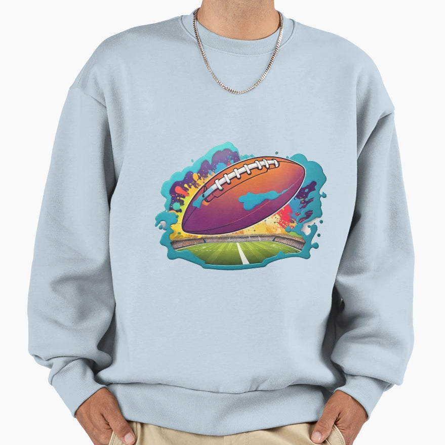 Creative Gridiron Art 600 Sweatshirt - Unique Graphic for Adults - T-Shirt, Sweatshirt, Hoodie