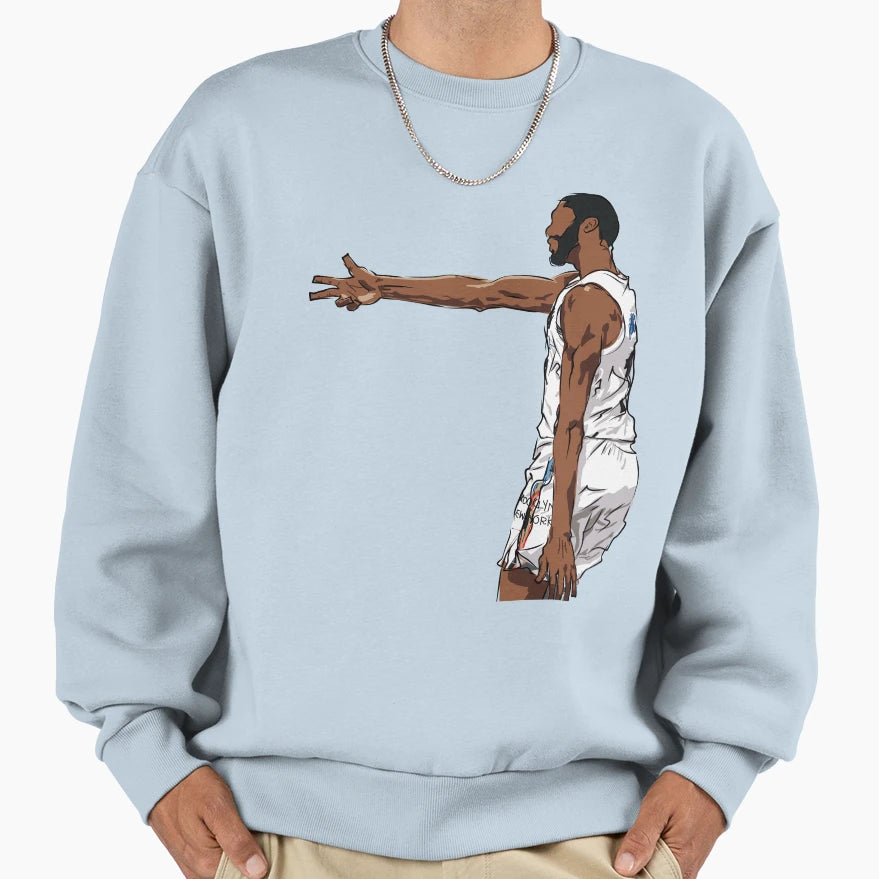 Mikal Bridges Sketch Sweatshirt - Unique Graphic Men Women - T-Shirt, Sweatshirt, Hoodie
