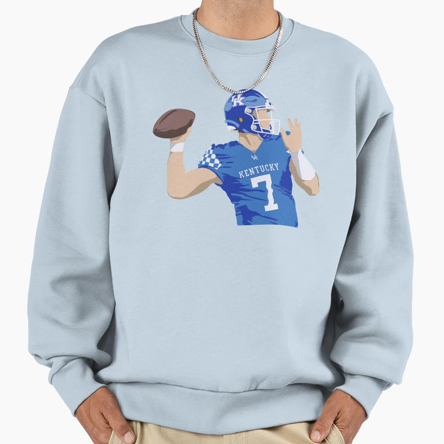 University Kentucky Will Levis Uk 7 Sweatshirt - Fun Novelty Design Unisex - T-Shirt, Sweatshirt, Hoodie