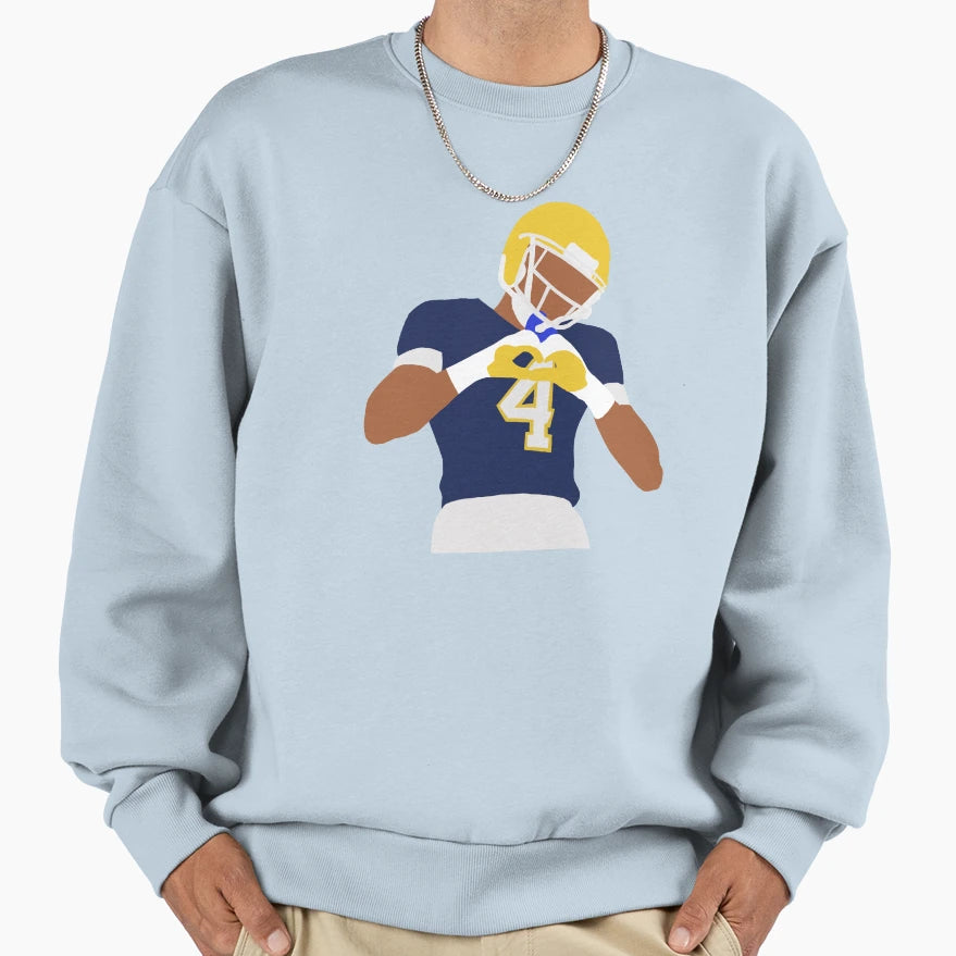 Jeremiyah Love Sweatshirt - Custom Art Print Unisex - T-Shirt, Sweatshirt, Hoodie