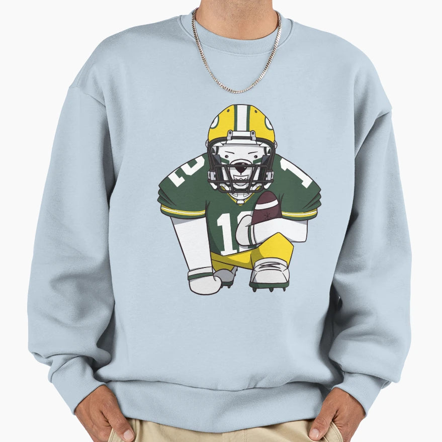 American Football Squishy Sweatshirt - Custom Art Print Men Women - T-Shirt, Sweatshirt, Hoodie