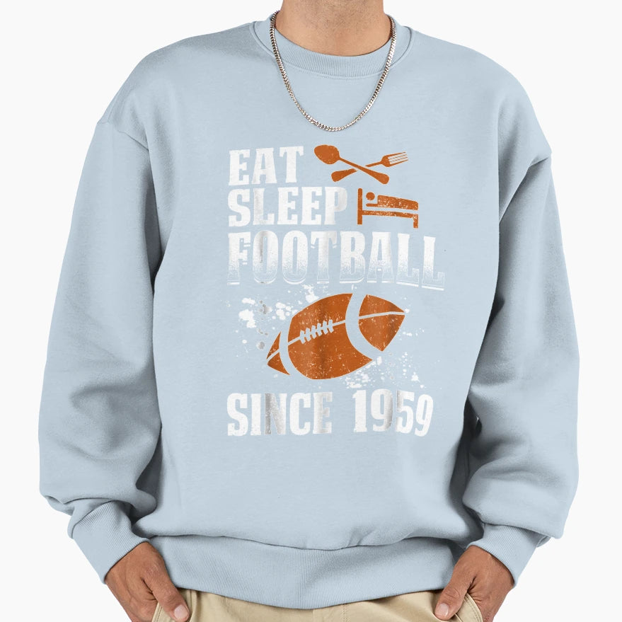 Eat Sleep Since 1959 58 Years Old Sweatshirt - Aesthetic Graphic Unisex - T-Shirt, Sweatshirt, Hoodie