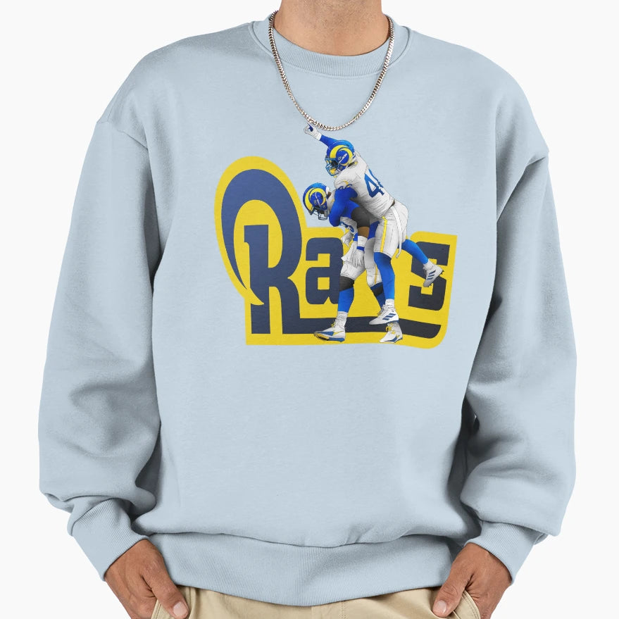 Rams Sweatshirt - Aesthetic Graphic Men Women - T-Shirt, Sweatshirt, Hoodie