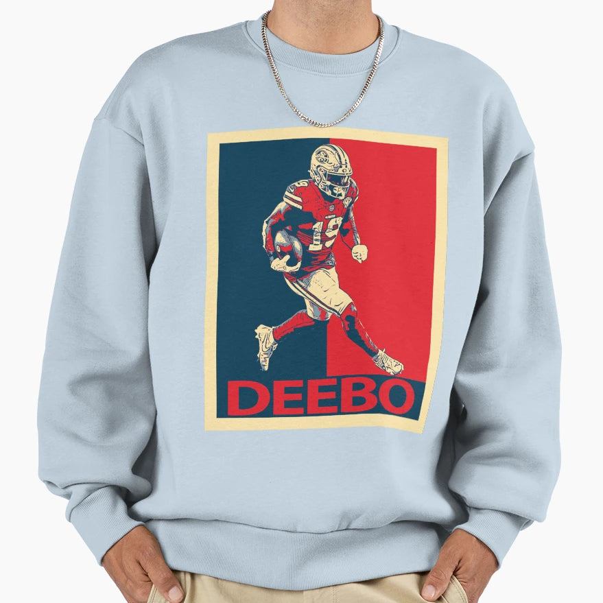 Deebo Sport Samuel Artwork Sweatshirt - Unique Graphic for Adults - T-Shirt, Sweatshirt, Hoodie