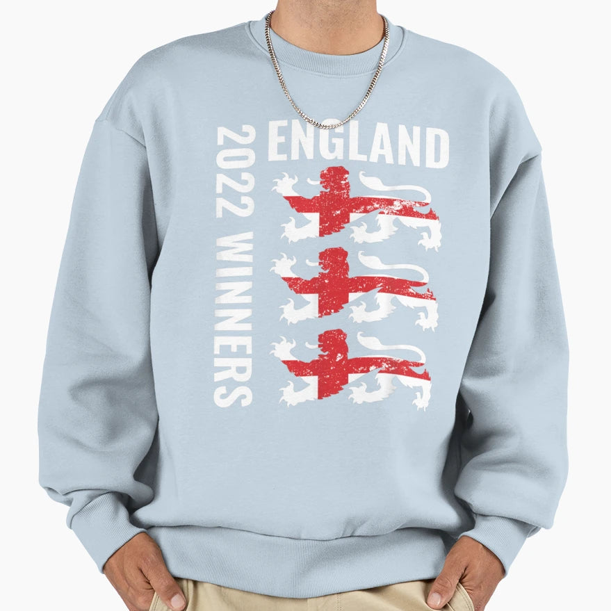 Lionesses England European Sweatshirt - Novelty Apparel Men Women - T-Shirt, Sweatshirt, Hoodie
