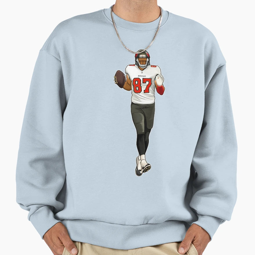 Rob Gronkowski Super Final Bowl Sweatshirt - Custom Art Print Unisex - T-Shirt, Sweatshirt, Hoodie