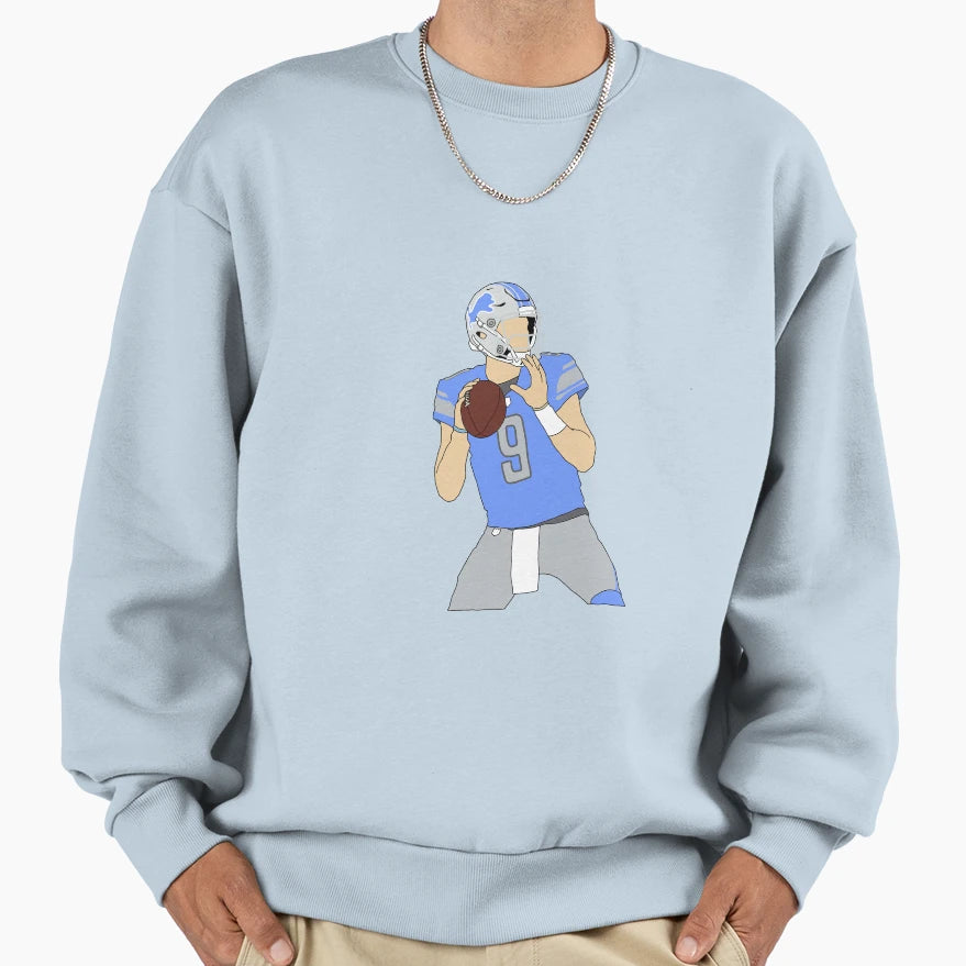 Detroit Lions MS Sweatshirt - Novelty Apparel for Adults - T-Shirt, Sweatshirt, Hoodie