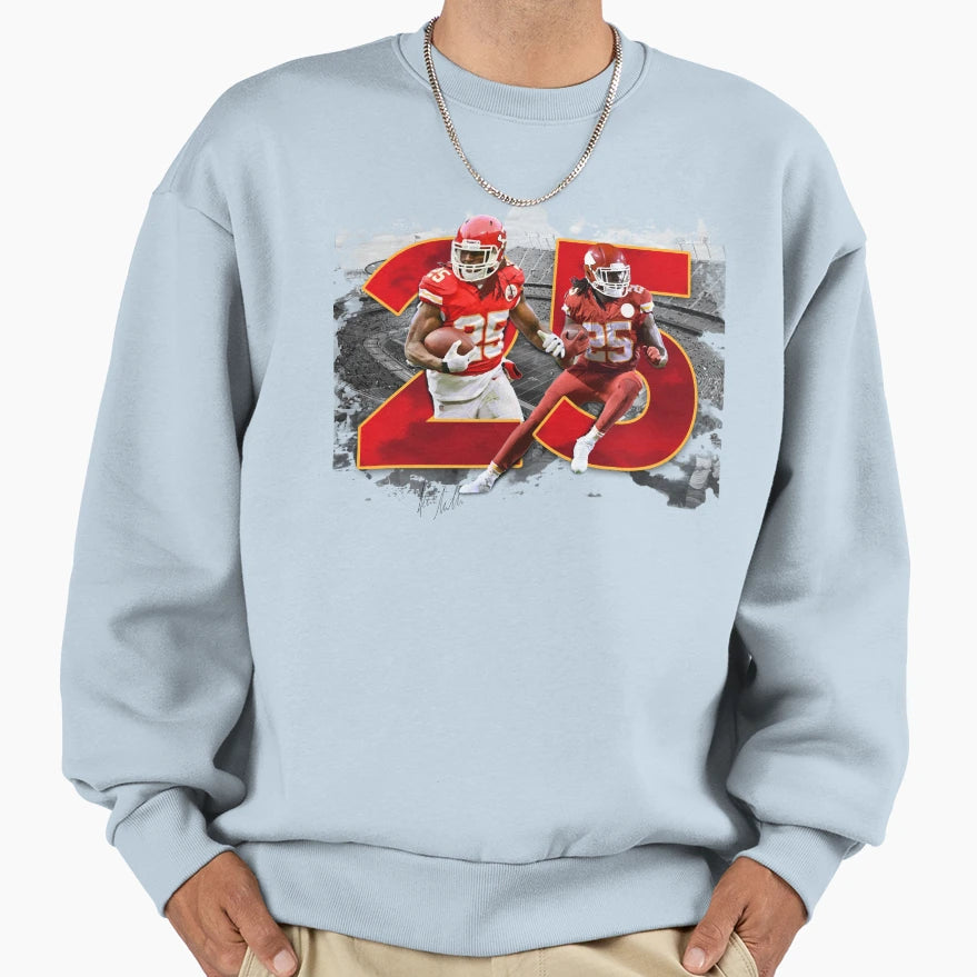 Jamaal Charles Kansas City Chiefs Sweatshirt - Fun Novelty Design Unisex - T-Shirt, Sweatshirt, Hoodie