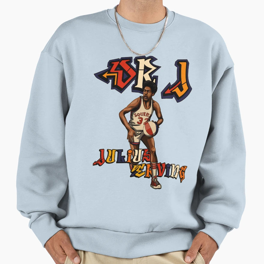 Dr J Sweatshirt - Streetwear Style Men Women - T-Shirt, Sweatshirt, Hoodie