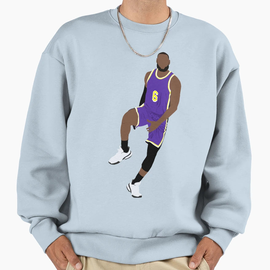 Lebron James Big Balls Celebration Sweatshirt - Aesthetic Graphic Unisex - T-Shirt, Sweatshirt, Hoodie