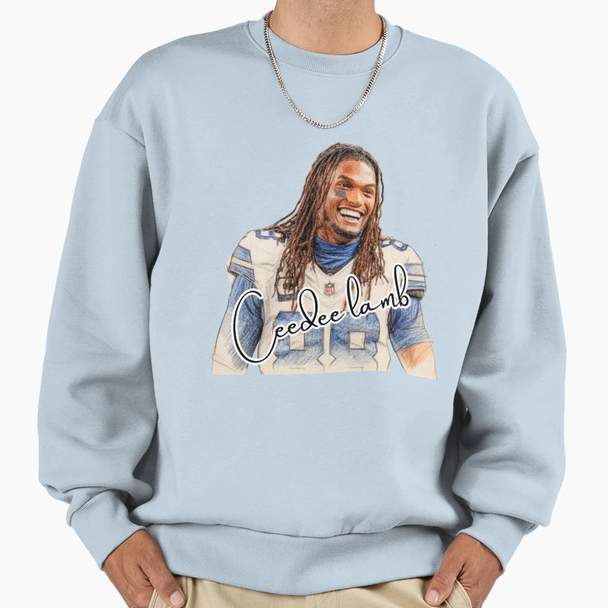 Funny Football Star CL Fan Art Game T-Shirt - Minimalist Print for Adults - T-Shirt, Sweatshirt, Hoodie