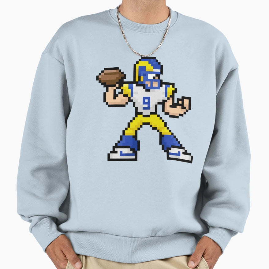 Megaman X Rams Sweatshirt - Minimalist Print Men Women - T-Shirt, Sweatshirt, Hoodie