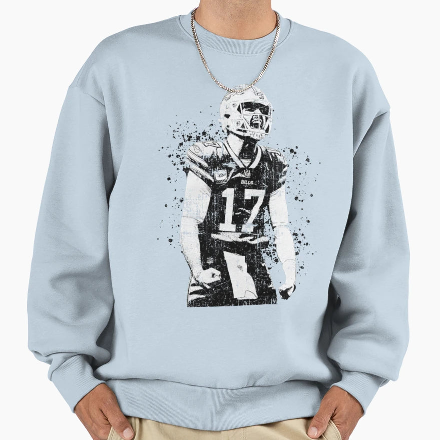 American Football Nfl 2024 Buffalo Sweatshirt - Fun Novelty Design Unisex - T-Shirt, Sweatshirt, Hoodie