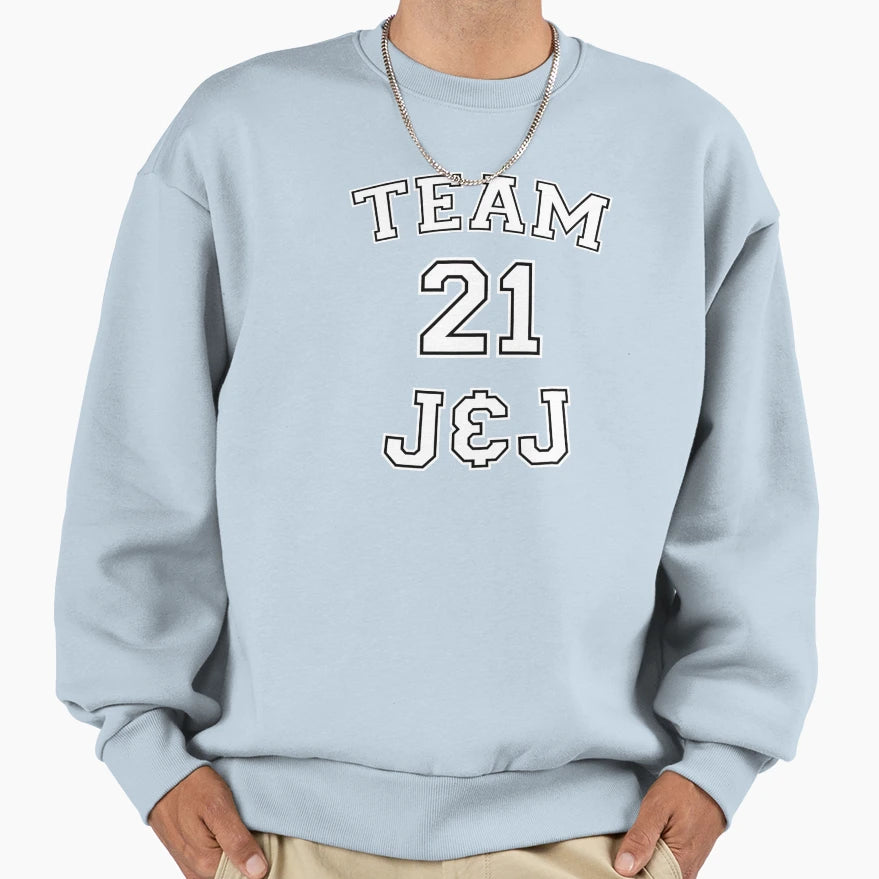 Vaccine Pride Team J J White College Sweatshirt - Custom Art Print Unisex - T-Shirt, Sweatshirt, Hoodie