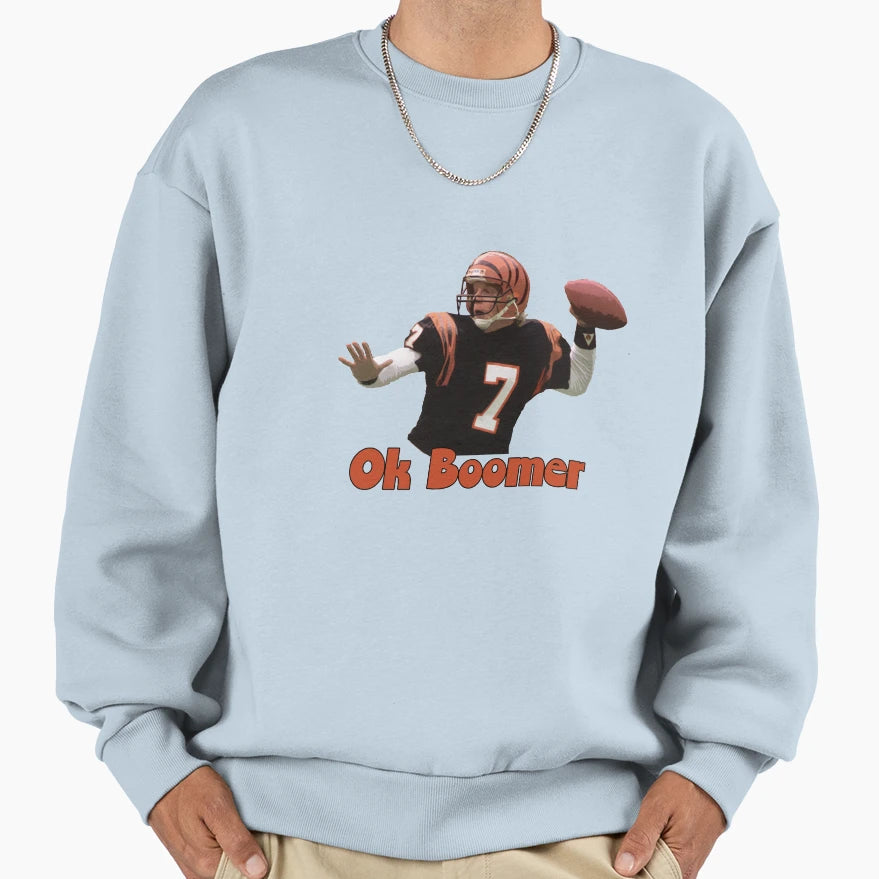 Boomer Esiason Ok Sweatshirt - Graphic Print Men Women - T-Shirt, Sweatshirt, Hoodie