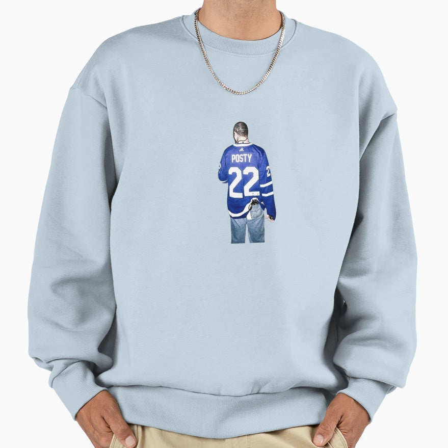 Posty Jersey Sweatshirt - Streetwear Style Men Women - T-Shirt, Sweatshirt, Hoodie