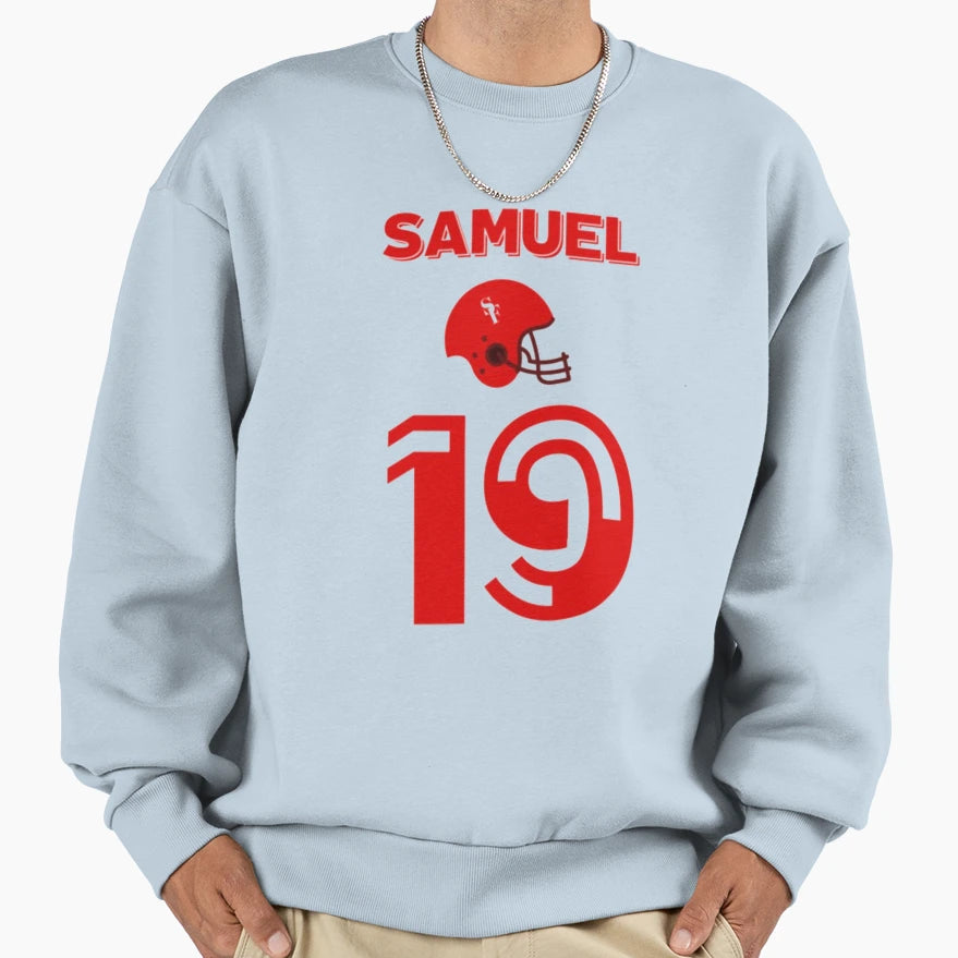 DS 19 Football Sweatshirt - Custom Art Print Men Women - T-Shirt, Sweatshirt, Hoodie