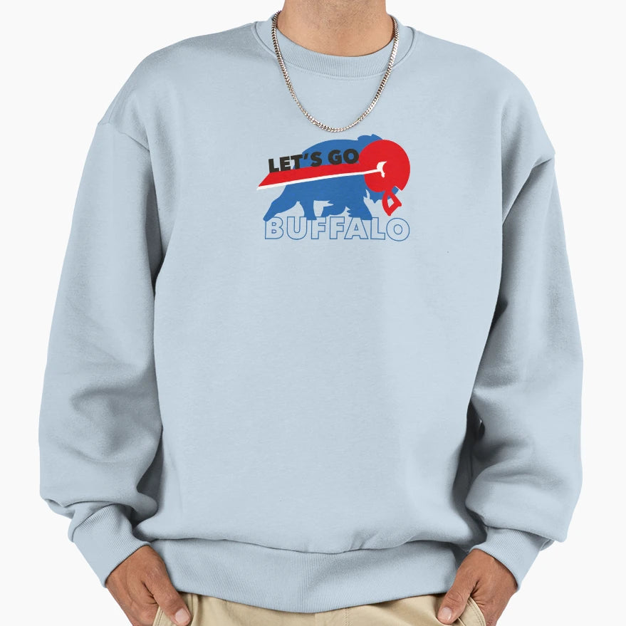 Og Buffalo Sweatshirt - Aesthetic Graphic for Adults - T-Shirt, Sweatshirt, Hoodie