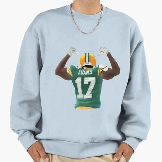 17 Adams Football Sweatshirt - Custom Art Print for Adults - T-Shirt, Sweatshirt, Hoodie