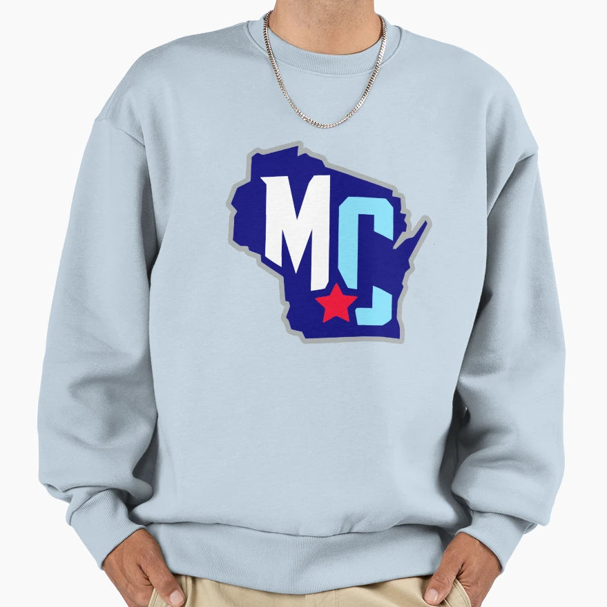 M Cap Sweatshirt - Minimalist Print Unisex - T-Shirt, Sweatshirt, Hoodie