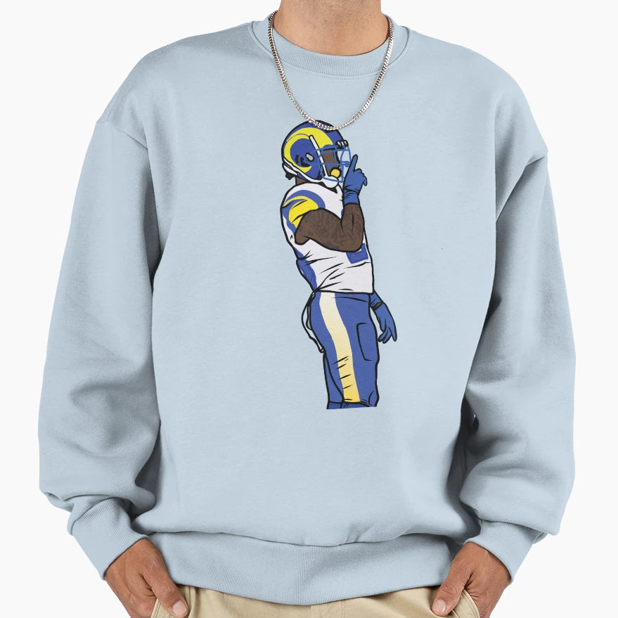 Kyren Williams Shhh Sweatshirt - Aesthetic Graphic for Adults - T-Shirt, Sweatshirt, Hoodie