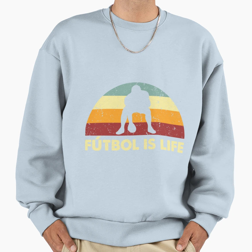 American Football Is Life10 Sweatshirt - Unique Graphic for Adults - T-Shirt, Sweatshirt, Hoodie