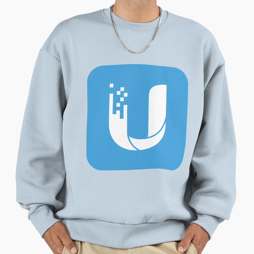 Ubiquiti Logo Sweatshirt - Novelty Apparel Unisex - T-Shirt, Sweatshirt, Hoodie
