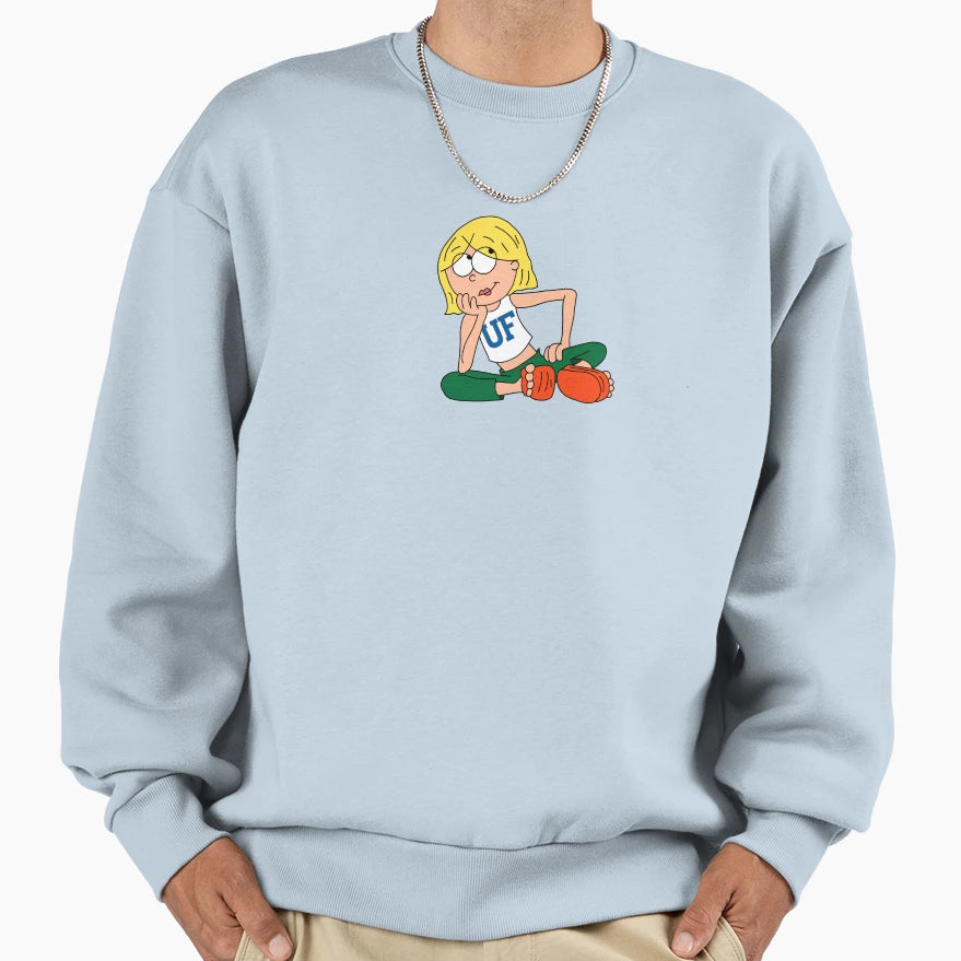 Uf Lizzie Mcguire Cartoon Sweatshirt - Graphic Print Men Women - T-Shirt, Sweatshirt, Hoodie