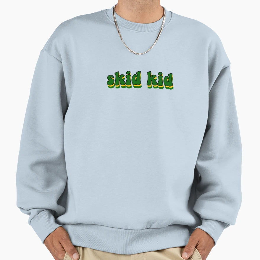 Skid Skidmore College Sweatshirt - Unique Graphic Unisex - T-Shirt, Sweatshirt, Hoodie