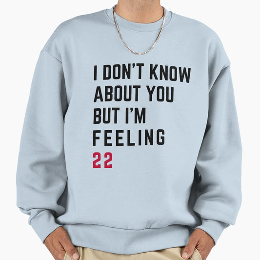 22 Red Birthday Sweatshirt - Streetwear Style Unisex - T-Shirt, Sweatshirt, Hoodie