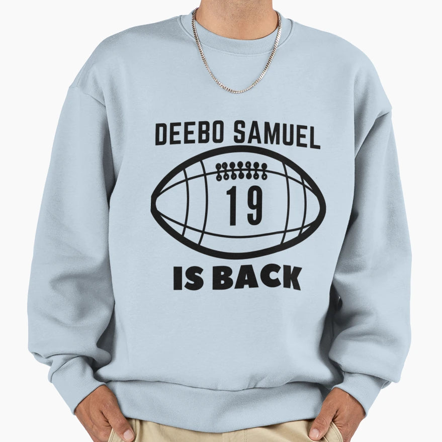 DS Is Back Black And White Sweatshirt - Unique Graphic Unisex - T-Shirt, Sweatshirt, Hoodie