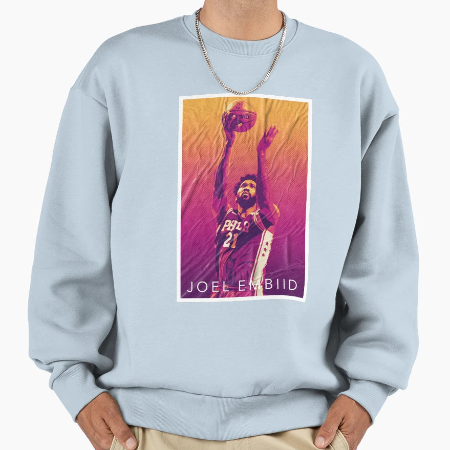 Joel Embiid Process Sweatshirt - Fun Novelty Design Men Women - T-Shirt, Sweatshirt, Hoodie