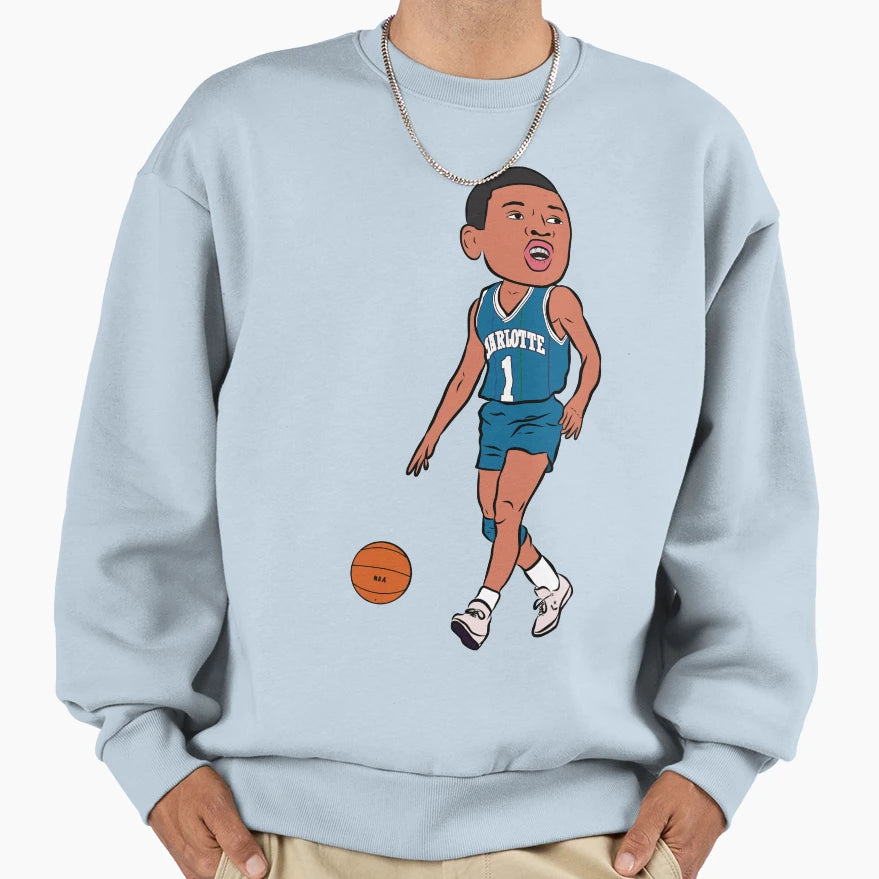 Muggsy Bogues Sweatshirt - Graphic Print Unisex - T-Shirt, Sweatshirt, Hoodie