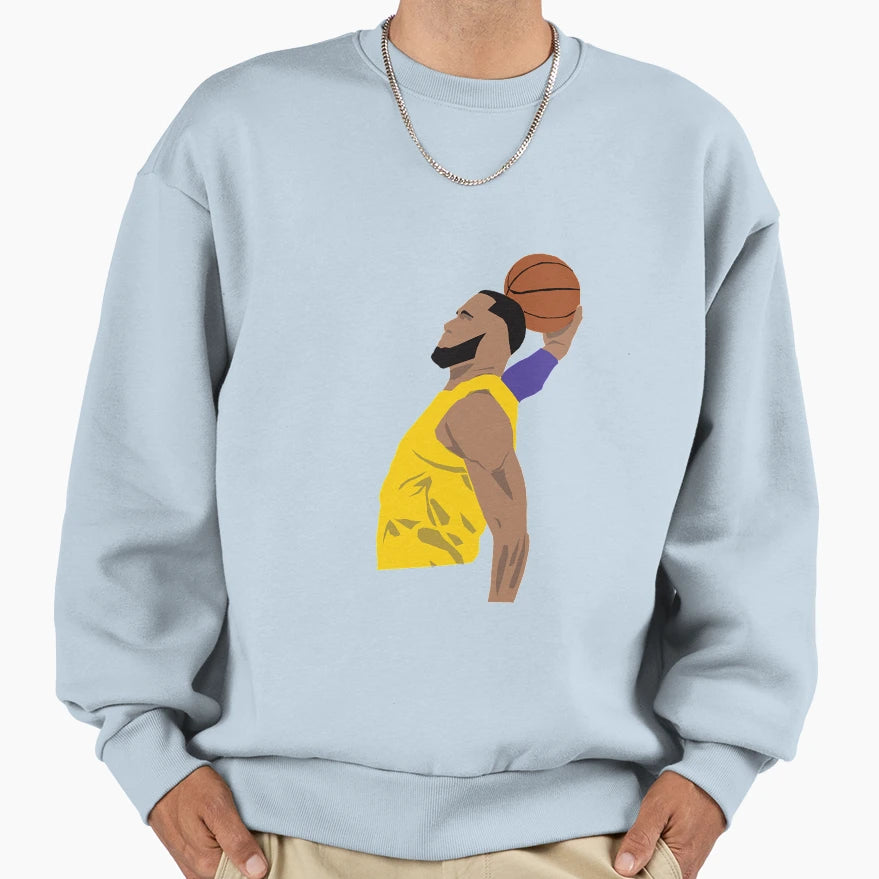 Lebron James Sweatshirt - Trendy Graphic Unisex - T-Shirt, Sweatshirt, Hoodie