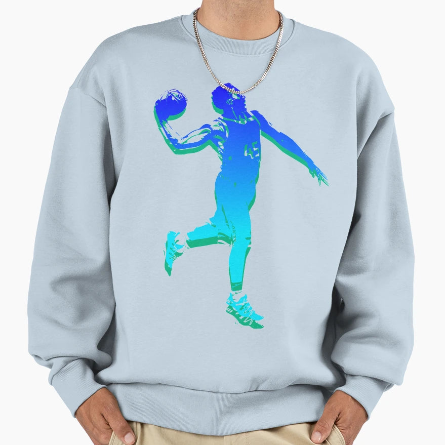 Donovan Mitchell Mountain Sweatshirt - Fun Novelty Design for Adults - T-Shirt, Sweatshirt, Hoodie