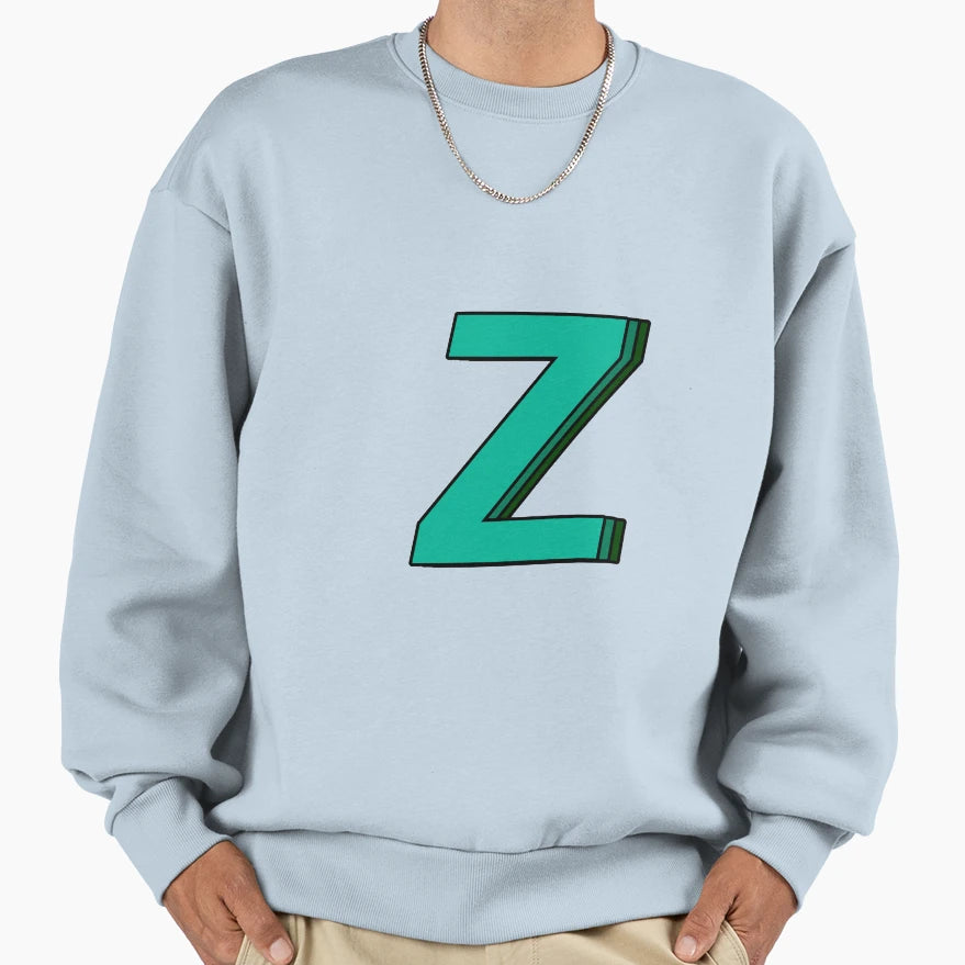 Green Z Sweatshirt - Unique Graphic Unisex - T-Shirt, Sweatshirt, Hoodie