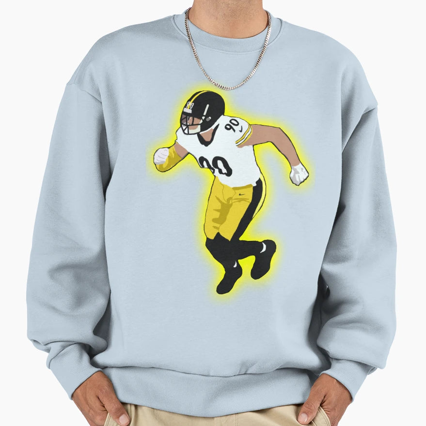 T J Watt Sweatshirt - Graphic Print Unisex - T-Shirt, Sweatshirt, Hoodie