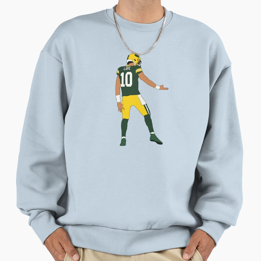 J Love Sweatshirt - Trendy Graphic Unisex - T-Shirt, Sweatshirt, Hoodie