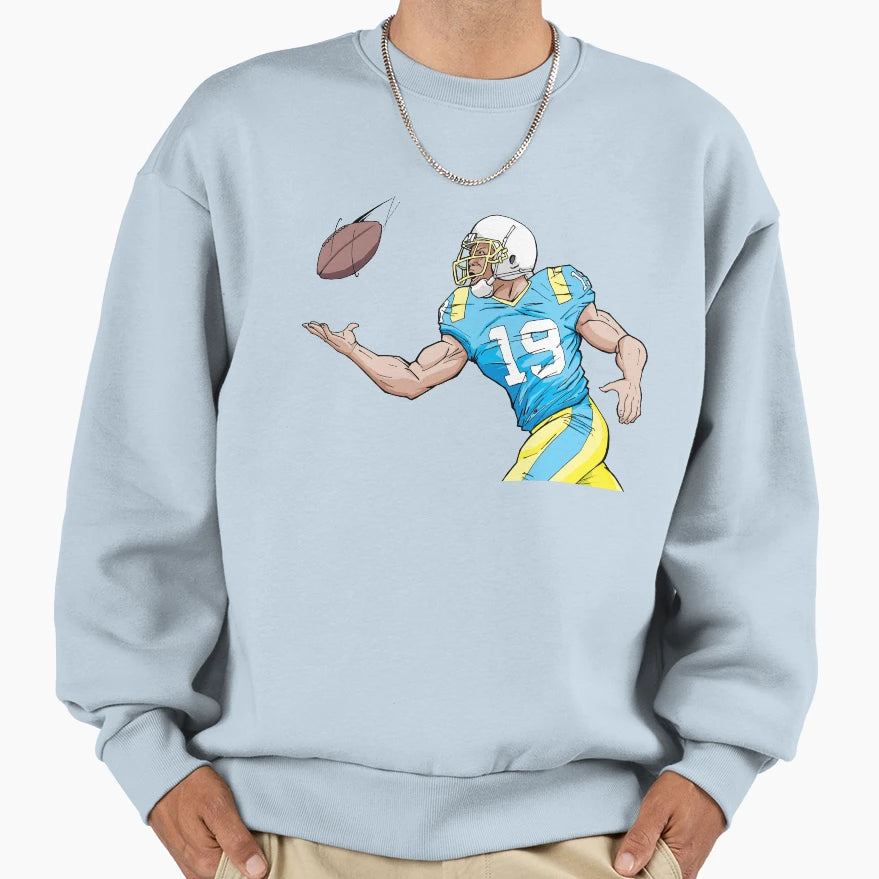 Wide Out Sweatshirt - Trendy Graphic Men Women - T-Shirt, Sweatshirt, Hoodie