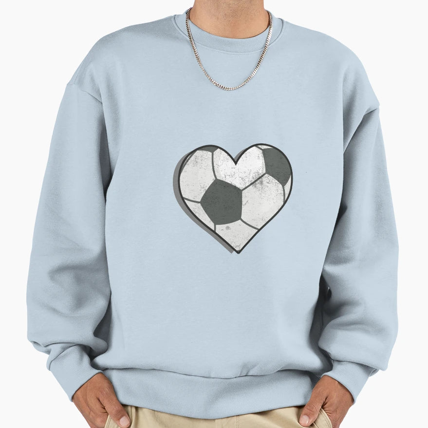 I Love Soccer Sweatshirt - Unique Graphic Unisex - T-Shirt, Sweatshirt, Hoodie