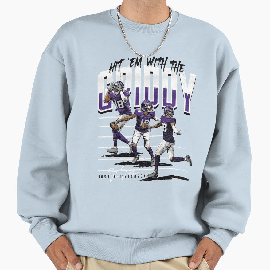 Griddy Dance Sweatshirt - Novelty Apparel Unisex - T-Shirt, Sweatshirt, Hoodie