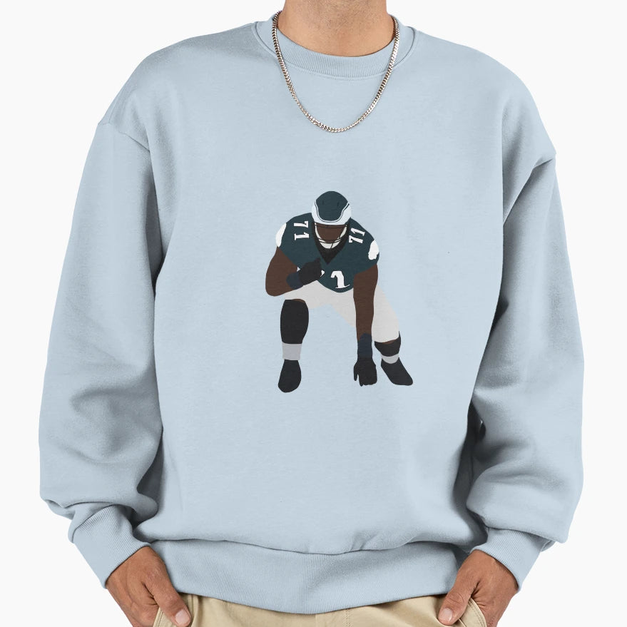 Jason Peters Sweatshirt - Aesthetic Graphic Men Women - T-Shirt, Sweatshirt, Hoodie